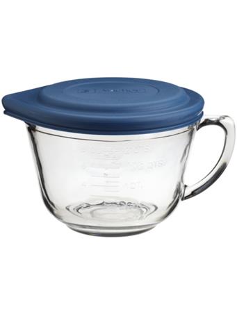 ANCHOR HOCKING - 2 Quart Glass Batter Bowl With Lid No Color