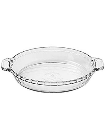 ANCHOR HOCKING - Pie Plate  No Color