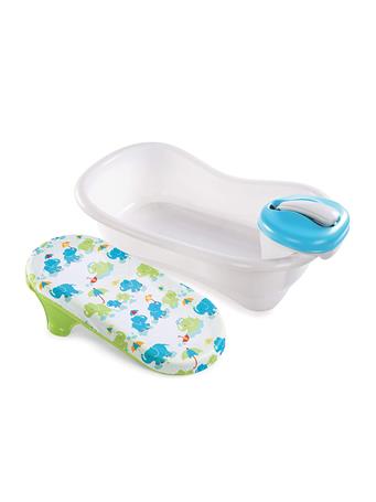 SUMMER INFANT - Newborn-to-Toddler Bath Center & Shower (Neutral) BLUE