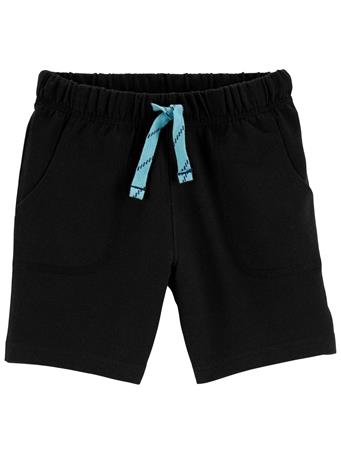 CARTER'S - Pull-On French Terry Shorts BLACK