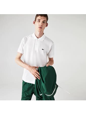 LACOSTE - Short Sleeve Classic Polo Pique WHITE