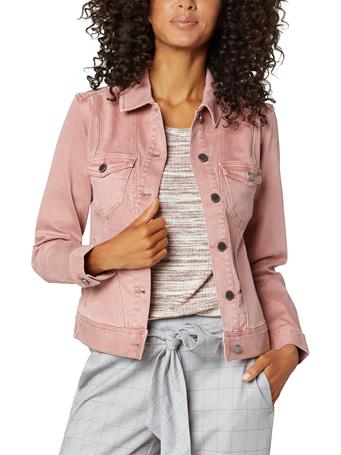 LIVERPOOL JEANS - Classic Jacket With Angled Seaming MAUVE BLUSH