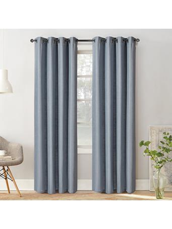 EDEN & WEST - Faux Linen panel 6 DUCKEGG