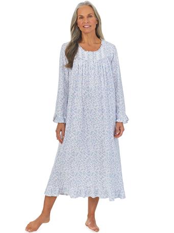 EILEEN WEST - Cornflower Long Sleeve Gown 191 PERI FL