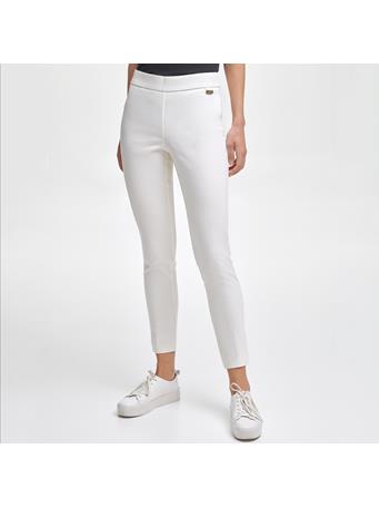 CALVIN KLEIN - Pull On Stretch Pants SOFT WHITE