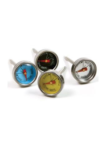 NORPRO - Mini Steak Thermometers-Set Of 4 STAINLESS STEEL