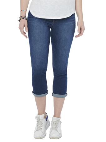 DEMOCRACY - Ab solution Modern High Rise Crop Luxe Blue Jeans BLUE