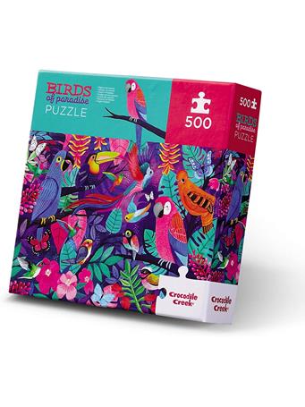 CROCODILE CREEK - Birds Of Paradise 500 Piece Puzzle NO COLOR