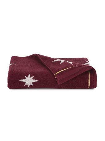 MARTEX - Year of Cheer Starlight Towel Collection RED