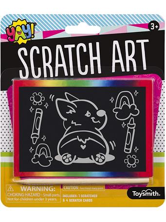 TOYSMITH - Scratch Art NO COLOR