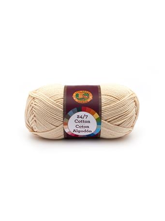 LION BRAND - 24/7 Cotton Yarn 98 ECRU