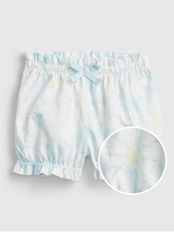 GAP - Baby 100% Organic Cotton Mix and Match Pull-On Shorts BLUE FLORAL