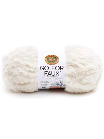 LION BRAND - Go For Faux Yarn 098 BAKE ALASKA