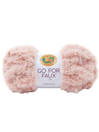 LION BRAND - Go For Faux Yarn  205 PINK POODLE