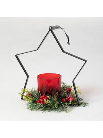 SULLIVANS - Star Votive Holder BLACK