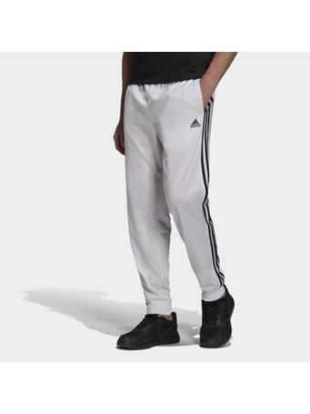 ADIDAS - Primegreen Essentials Warm-Up Tapered 3-Stripes Track Pants WHITE