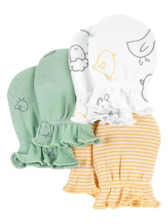CARTERS - 3-Pack Mittens NO COLOR