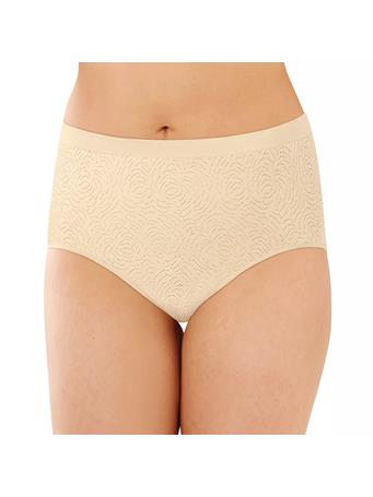 BALI - Comfort Revolution Seamless Microfiber Brief NUDE DAMASK