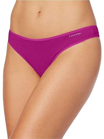 CALVIN KLEIN - Cotton Form Thong 091 MARCHING STRIPE