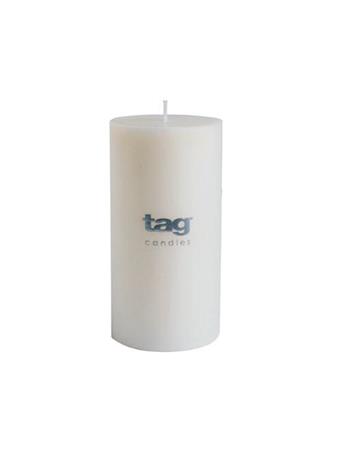 TAG - White Chapel Candle - Assorted Sizes WHITE