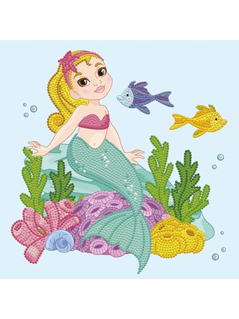 GETTY CRAFTS - Diamond Dotz Diamond Embroidery Facet Art Box Kit - Little Mermaid NO COLOR