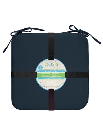 OUTDOOR - Bistro 2 Pack Cushion NAVY