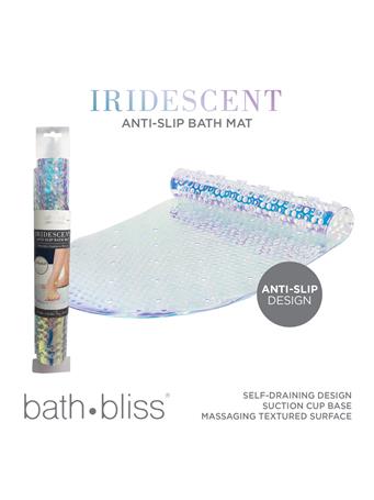 BATH BLISS - Iridescent Anti-Slip Bath Mat IRIDENCENT