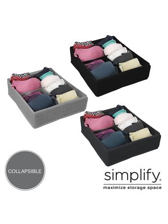 SIMPLIFY  - 4 Compartment Drawer Organizer ASTC