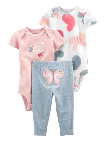 CARTER'S - 3-Piece Butterfly Little Character Set NO COLOR