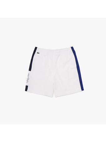 LACOSTE - Men's SPORT Light Colorblock Shorts WHITE