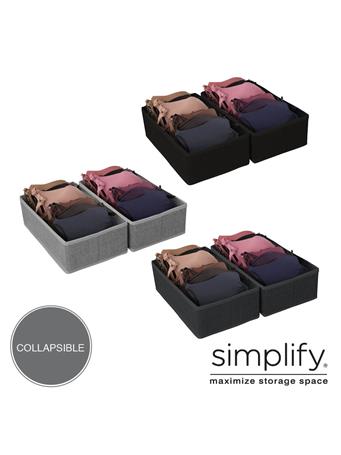 SIMPLIFY  - Oblong Drawer Organizers - 2 Pack ASTC