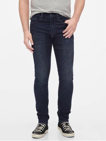 GAP - Soft Wear Slim Taper Jeans With Washwell WORN DARK TINT