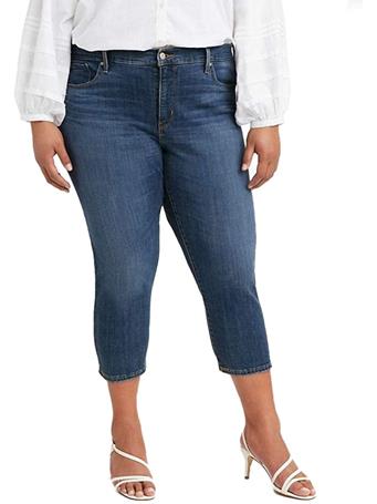 LEVI'S - Plus Size Shaping Capri Jeans LAPIS AMIDST