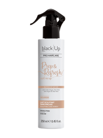 BLACK UP - Prep & Refresh Curl Me Up - Sculpting Leave in Milk 250ML No Color