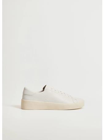 MANGO - Monochrome Sneaker WHITE