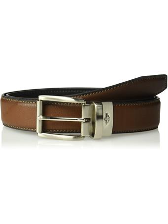 DOCKERS - Reversible Casual Belt with Comfort Stretch 519 COGNAC/BLACK