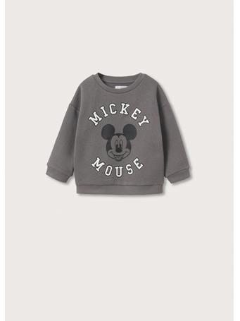 MANGO - Mickey Mouse Sweatshirt 92 GREY