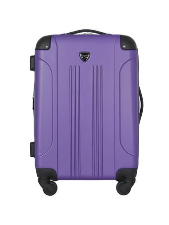 TRAVELERS CLUB - 20 In Chicago Carry On Hard Side PURPLE