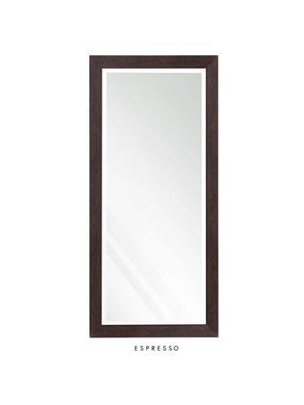 STYLECRAFT - Etched Rectangle Mirror  ESPRESSO