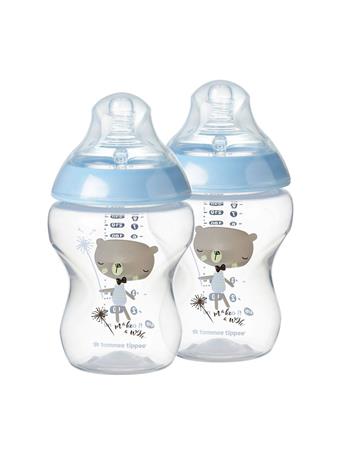 TOMMEE TIPPEE - Closer To Nature Baby Bottle 2 Pack PBLUE