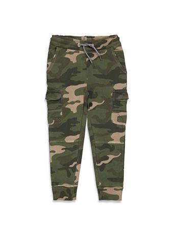 STURDY - Press And Play Cargo Trouser GREEN