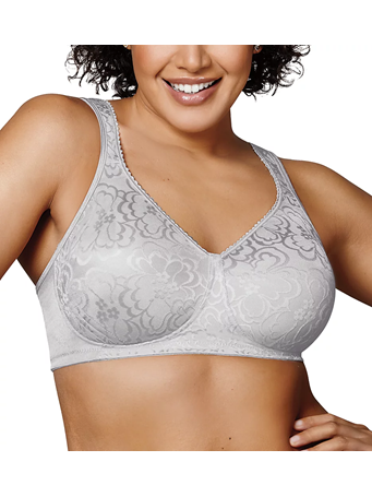 PLAYTEX - Ultimate Lift & Support Wire-Free Bra K0W CRYSTAL GREY