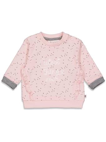 FEETJE - Sweater Cutest All Over Print PINK