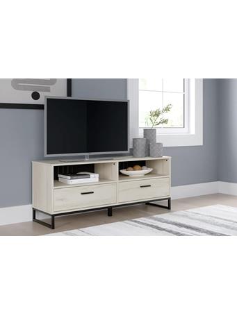 ASHLEY WAY INDUSTRIE - Socalle 53" TV Stand WHITE