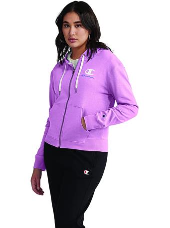 CHAMPION - Campus French Terry Zip Hoodie ORCHID