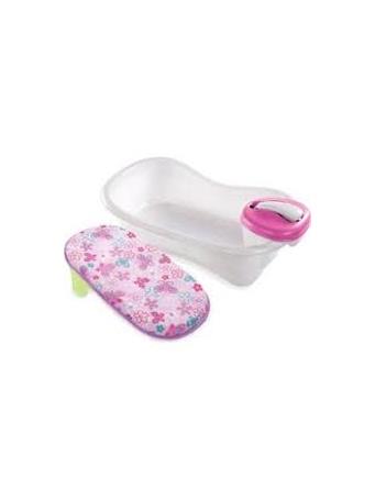 SUMMER INFANT - Newborn-to-Toddler Bath Center and Shower (Pink) PINK