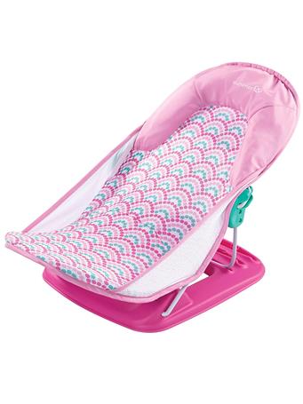 SUMMER INFANT - Deluxe Baby Bather, Bubble Waves PINK