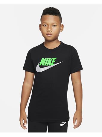 NIKE - Sportswear Kids Cotton T-Shirt BLACK