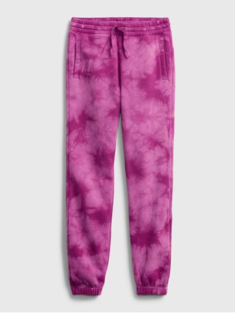 GAP - Kids Fleece Pull-On Joggers BERRY INFUSION