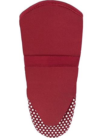 JOHN RITZENTHALER CO - Basic Collection 13-Inch Puppet Oven Mitt with Silicone Dots PAPRIKA
